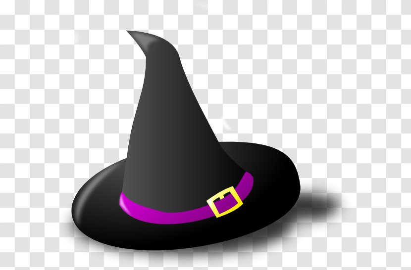 Witchcraft Halloween Clip Art - Hat - Cartoon Transparent PNG