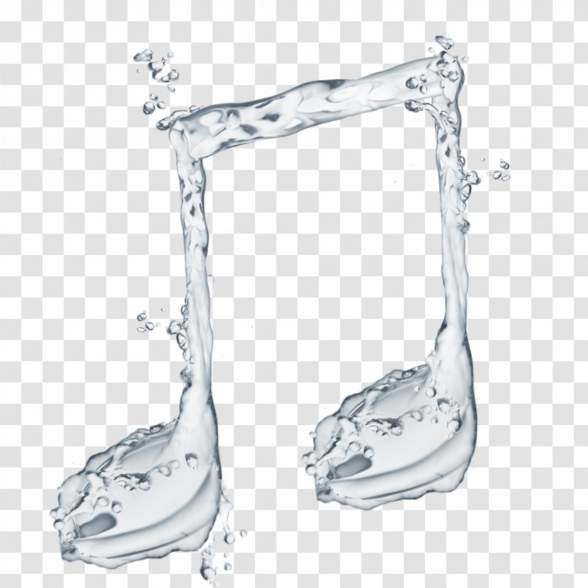 Musical Note - Flower - Water Notes Transparent PNG