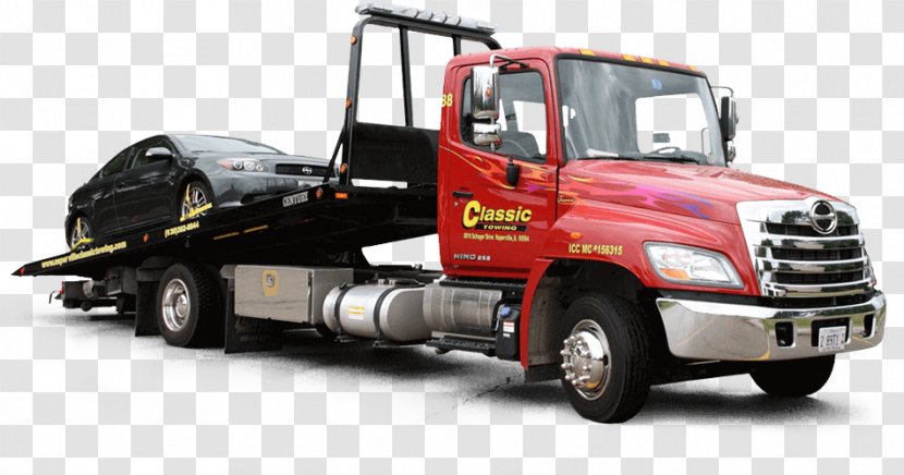 Car Aurora Tow Truck Roadside Assistance Towing - Dump Transparent PNG