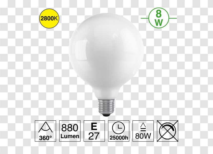 Lighting Incandescent Light Bulb LED Filament Light-emitting Diode Transparent PNG
