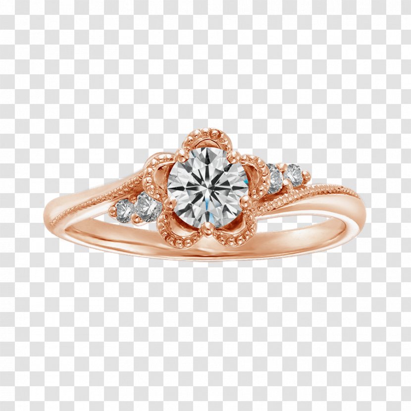 Wedding Ring Diamond Engagement - Gemstone Transparent PNG