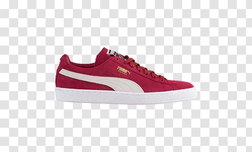 Puma Sports Shoes Suede Footwear - Red - Adidas Transparent PNG