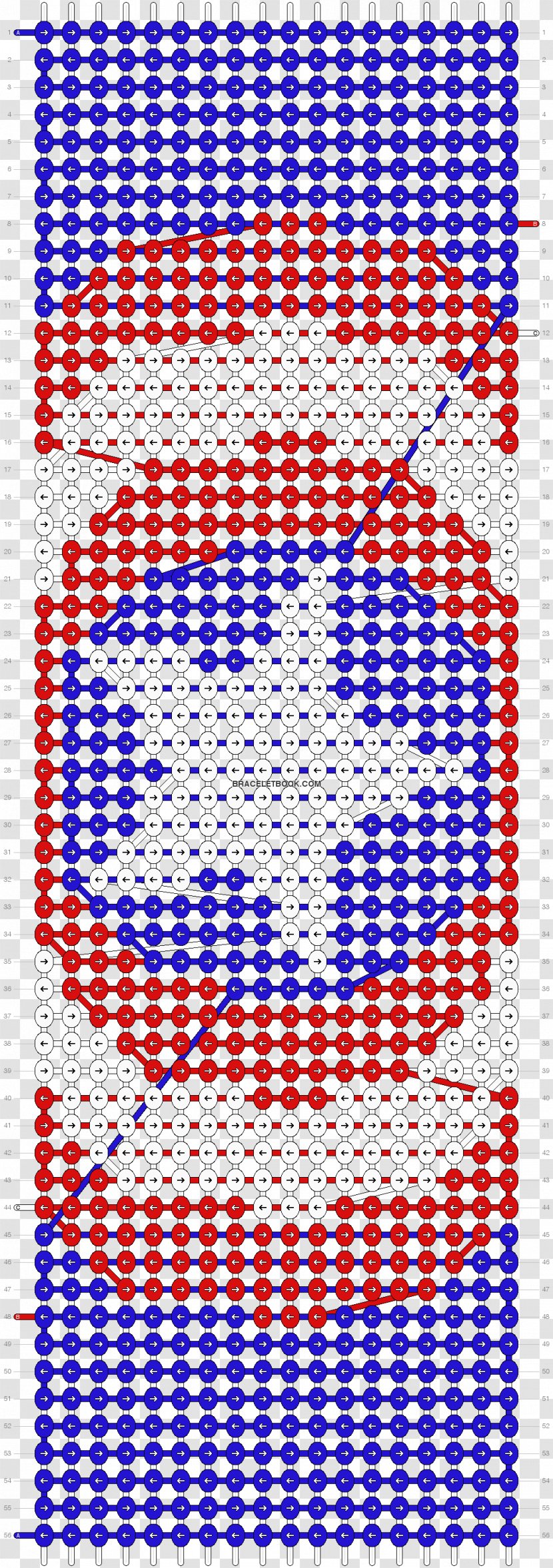 Friendship Bracelet Cross-stitch Embroidery Pattern Transparent PNG