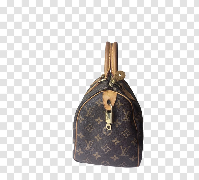Handbag Louis Vuitton Leather Monogram Canvas - Bag - Beige Transparent PNG