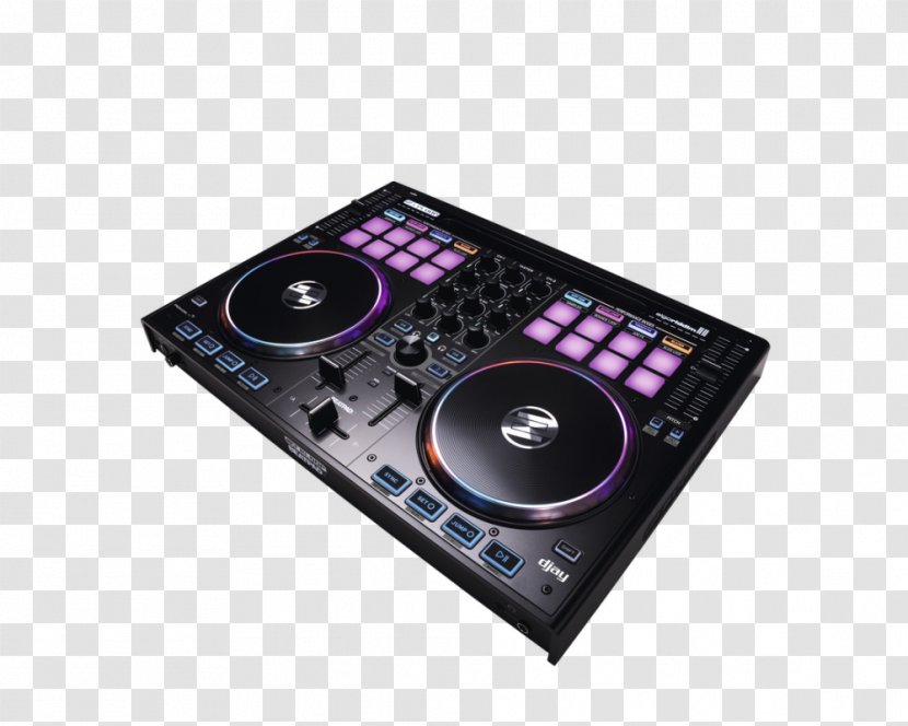 Reloop Beatpad 2 DJ Controller Disc Jockey MIDI Traktor - Heart - Frame Transparent PNG