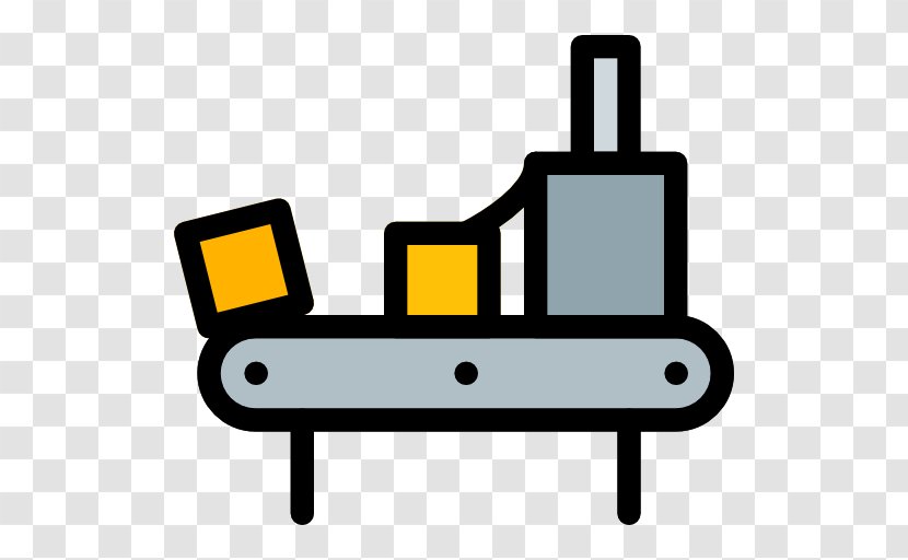 Assembly Line Industry Production Manufacturing - Conveyor Belt - Assmbling Icon Transparent PNG