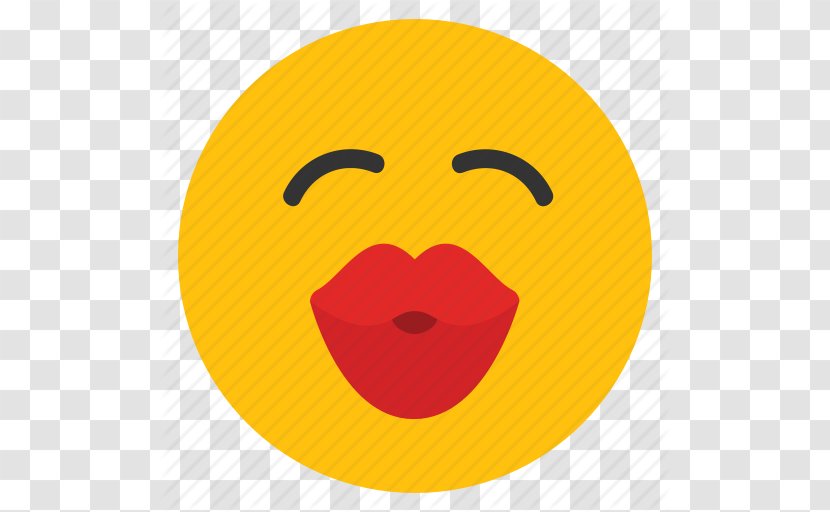 Smiley Emoticon Kiss Icon - Flirting - Transparent Image Transparent PNG
