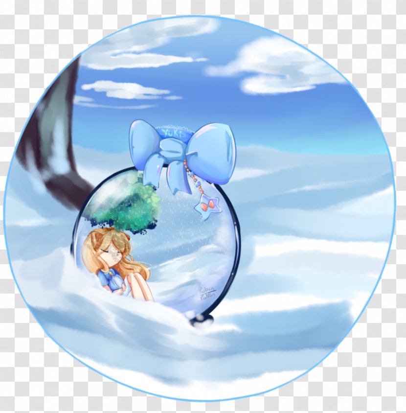 Sticker Snow Globes New York In The Paper Mario - Christmas Ornament - Astos Bubble Transparent PNG