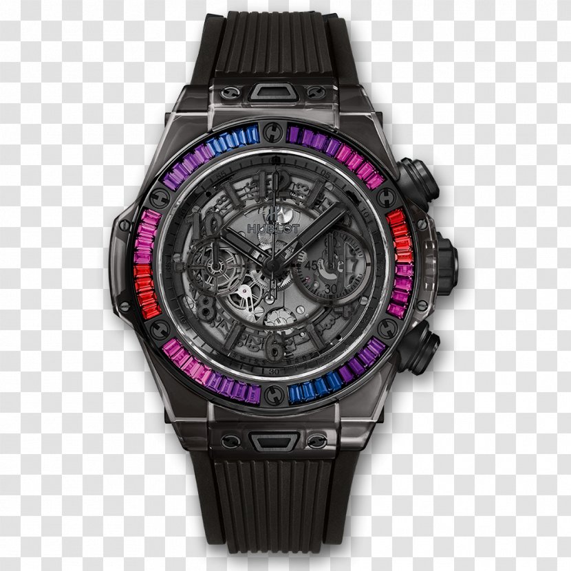 Hublot Boutique Geneva Sapphire Watch Chronograph - Accessory Transparent PNG