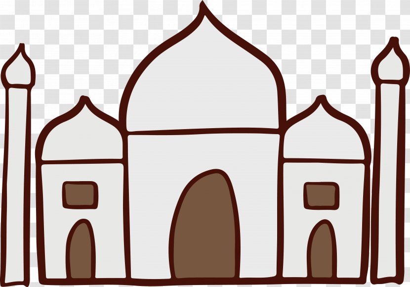 Architecture Religion Clip Art - Area - India Style Church Transparent PNG