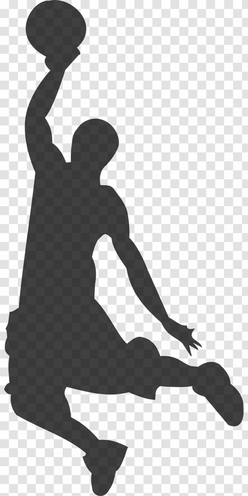 Basketball Slam Dunk Clip Art - Human Behavior Transparent PNG