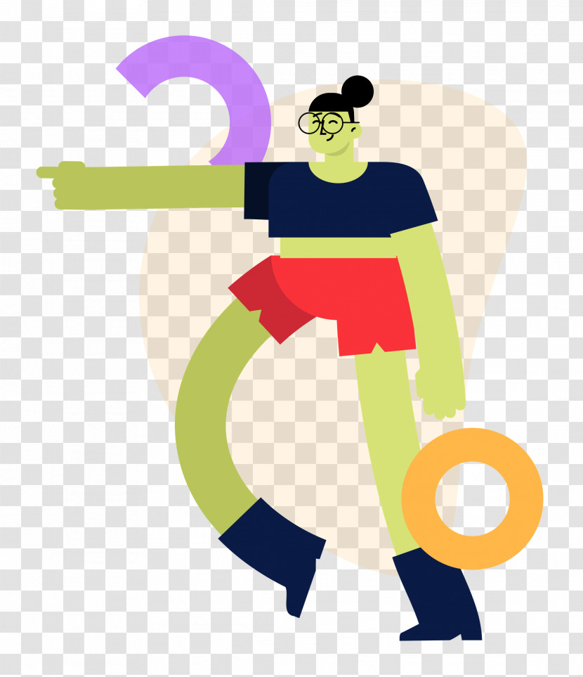Cartoon Character Yellow Symbol Happiness Transparent PNG