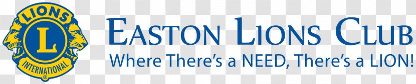 Logo Brand Font - Lions Club Transparent PNG
