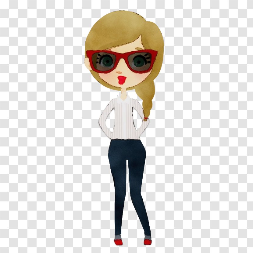 Glasses - Eyewear - Fictional Character Smile Transparent PNG
