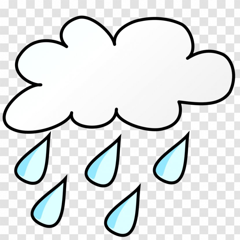 Weather Forecasting Rain Clip Art - Line Transparent PNG