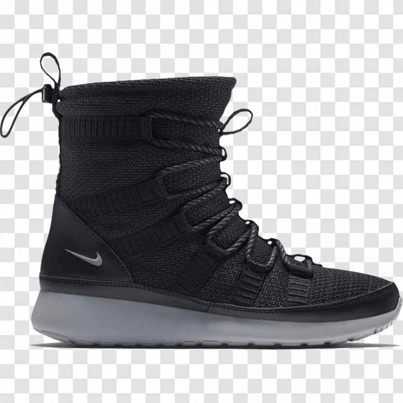 Nike Free Air Force 1 Max Sneakers - Black Transparent PNG