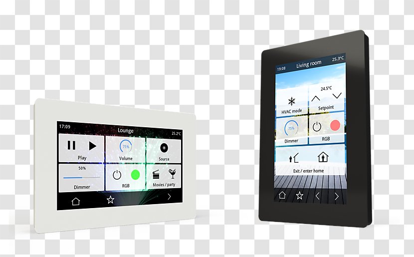 Touchscreen Toyota Verso Capacitive Sensing KNX Product Manuals - Mobile Device - Technical Application Transparent PNG
