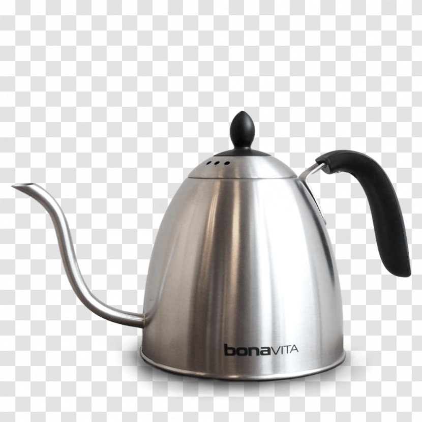 Coffee Kettle Small Appliance Teapot - Gooseneck Transparent PNG