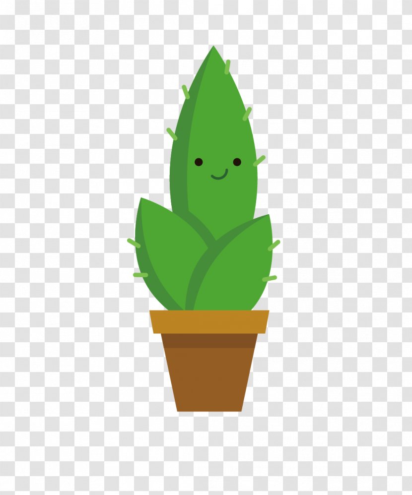 Flowerpot Cactaceae Euclidean Vector Plant - Amphibian - Cactus Transparent PNG