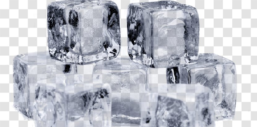 Ice Cube Clear - Water - Three Cubes Transparent PNG