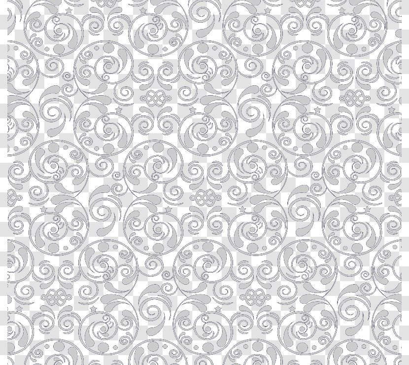 Pattern Background - Wallpaper - Monochrome Transparent PNG