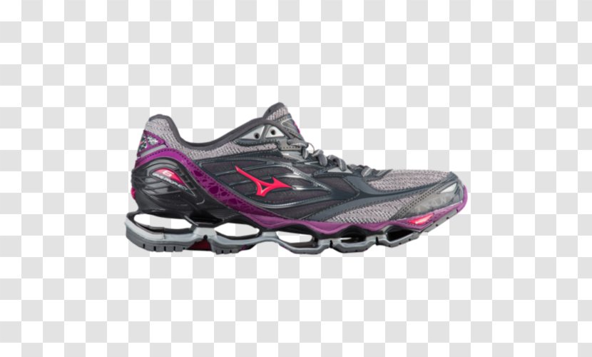 Mizuno Corporation Sports Shoes WAVE PROPHECY 6 (W) Running Trainers Women's Wave Catalyst 2 Shoe Clothing - Equipment - Purple For Women Transparent PNG