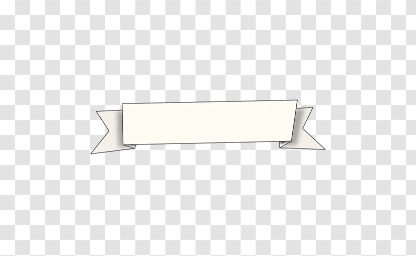 Rectangle Ranged Weapon Font - White Ribbon Transparent PNG