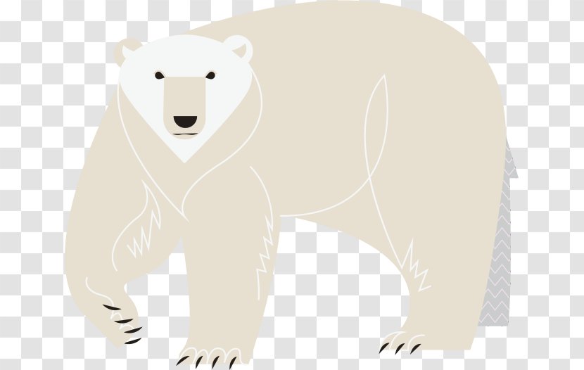 Polar Bear Terrestrial Animal Snout - Carnivoran Transparent PNG