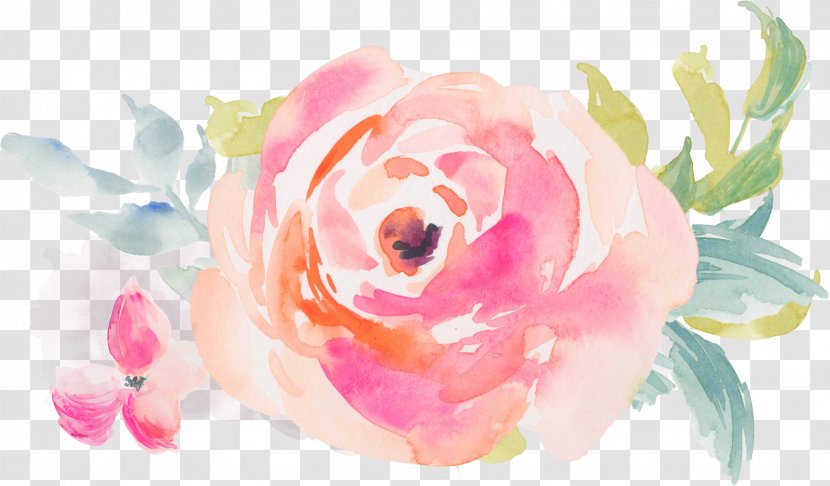 Watercolor Painting Flower Royalty-free - Peony - Rose Transparent PNG