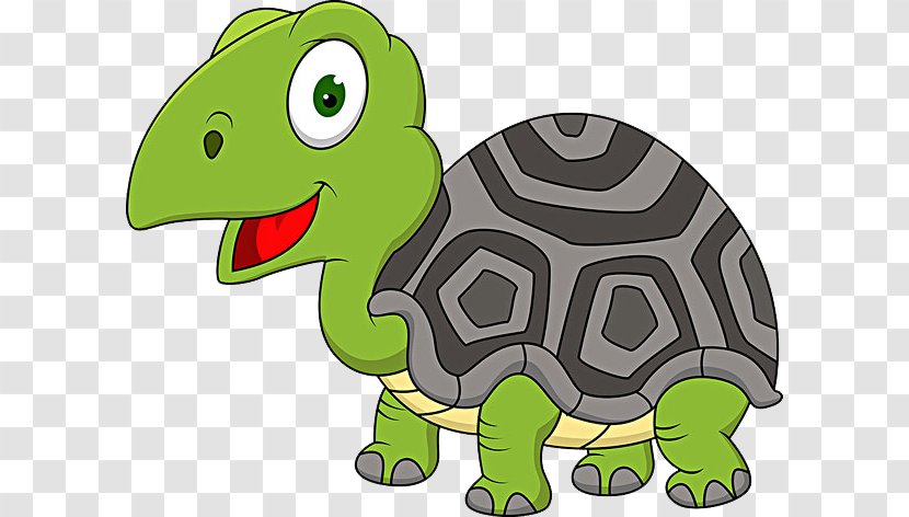 Turtle Cartoon Royalty-free Clip Art - Tortoise - The Turtle's Gaze Transparent PNG