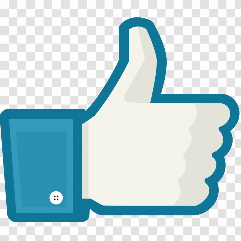 Thumb Signal Facebook Like Button Transparent PNG