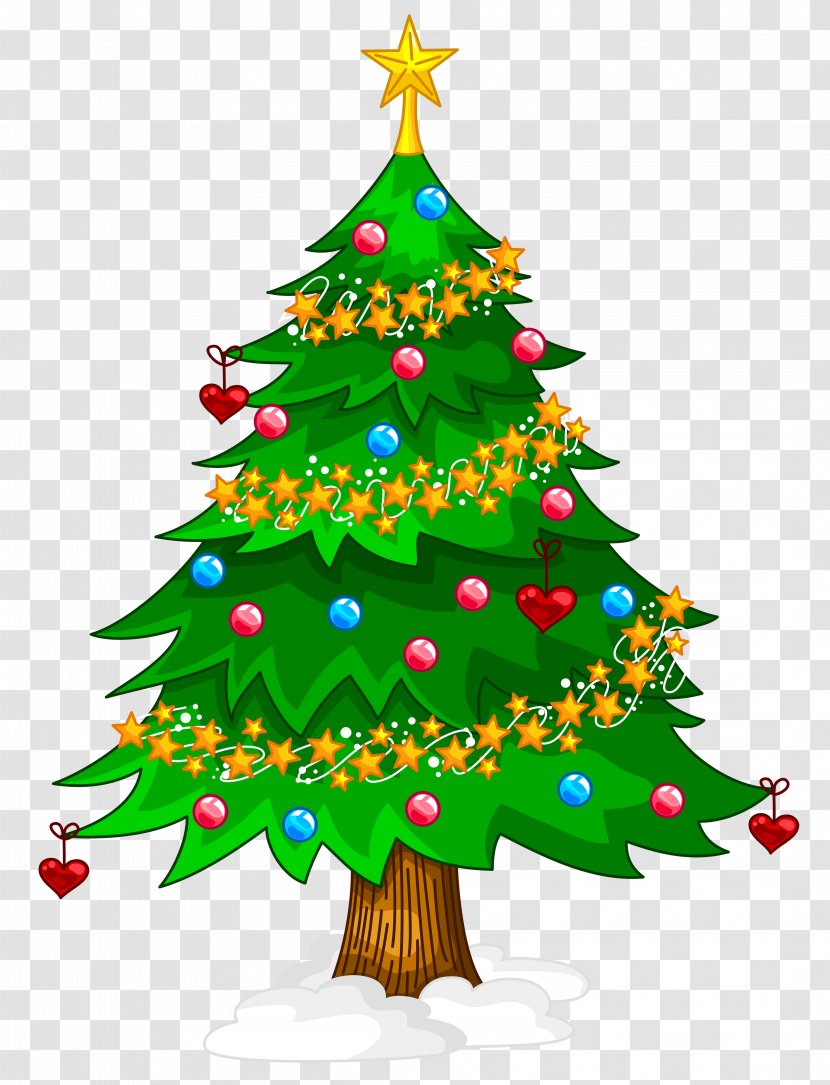 Artificial Christmas Tree - Conifer - Transparent Xmas Clipart Transparent PNG