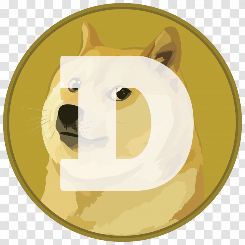 Dogecoin Shiba Inu Cryptocurrency Bitcoin Logo - Head - Doge Transparent PNG