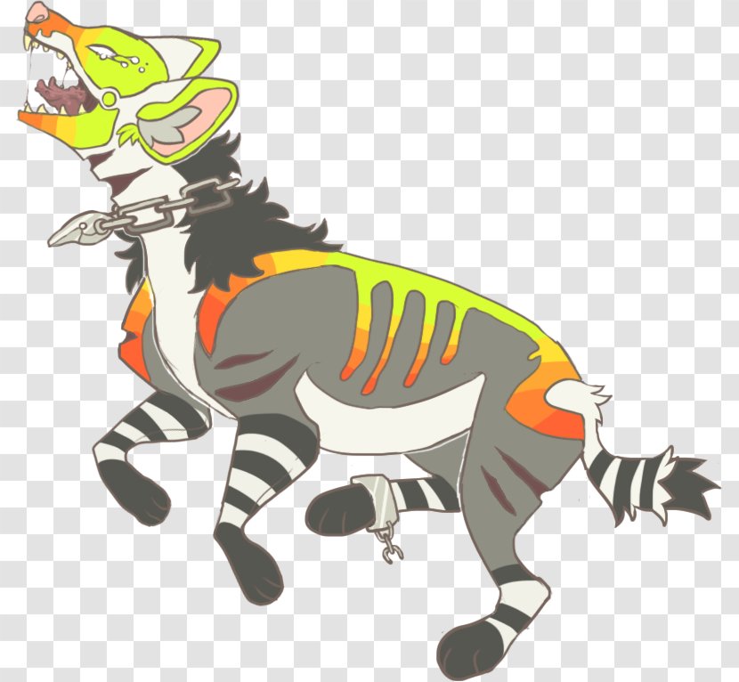 Art Hyena - Horse Like Mammal Transparent PNG