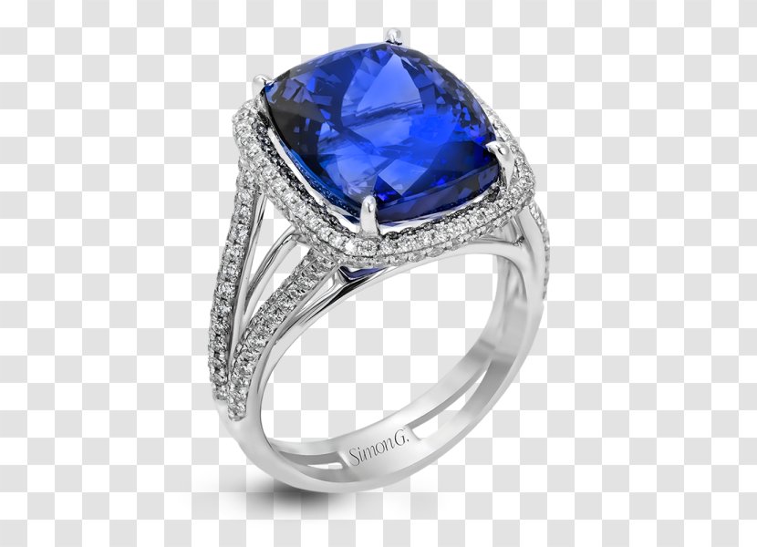 Sapphire Engagement Ring Fashion Jewellery - Rings Transparent PNG