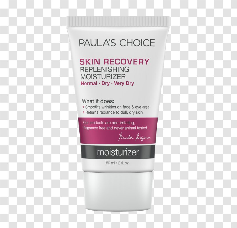 Lotion Paula's Choice Skin Recovery Replenishing Moisturizer Cream Xeroderma - Moisturiser Transparent PNG