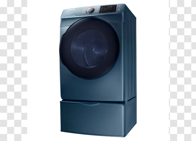 Clothes Dryer Washing Machines Laundry Home Appliance Samsung DV45K6200E - Machine Transparent PNG