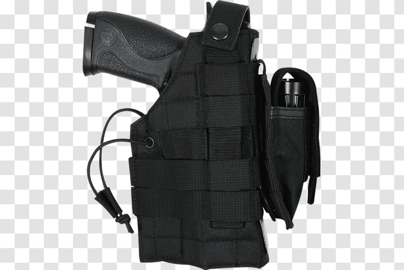 Gun Holsters MOLLE Firearm Military Tactics - Weapon Transparent PNG