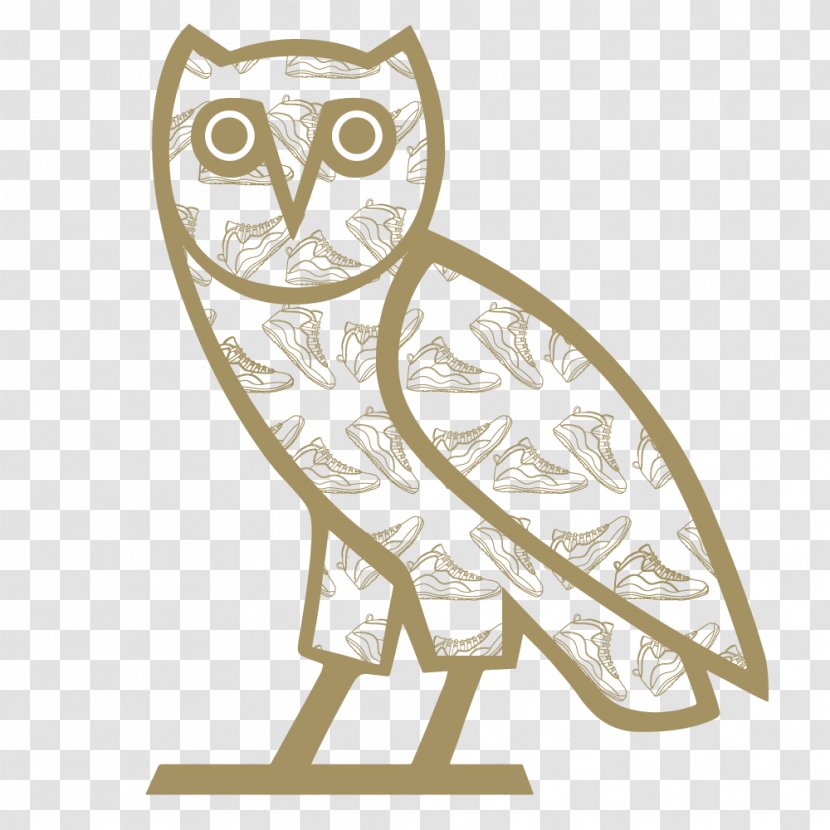 OVO Sound T-shirt Owl Take Care - Creative Transparent PNG