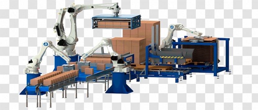 Paletizado Robot Automation Palletizer Machine - Pipe Transparent PNG