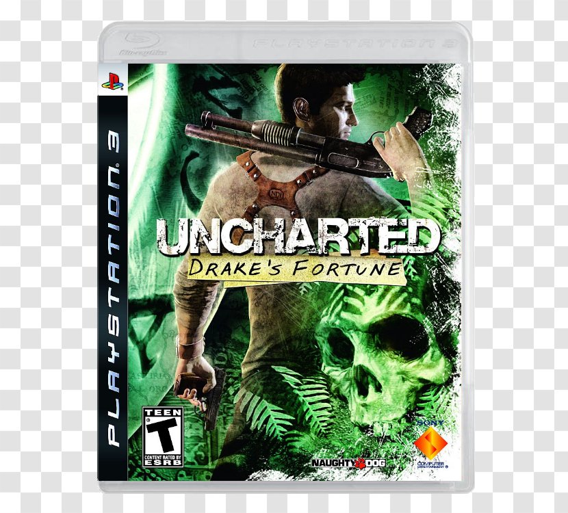 Uncharted: Drake's Fortune Uncharted 2: Among Thieves 3: Deception Nathan Drake PlayStation 2 - Pc Game - Playstation Transparent PNG