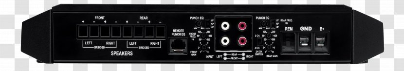 Rockford Fosgate Power T-4ad Audio Amplifier - Receiver Transparent PNG