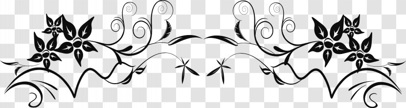 Motif Black And White - Designer - Design Transparent PNG