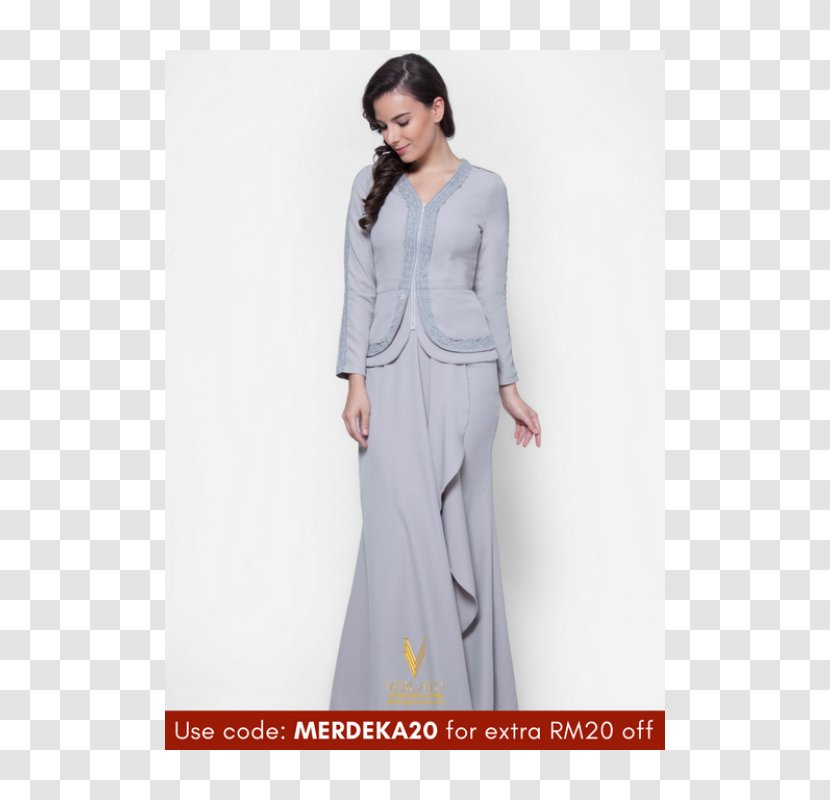 Baju Kurung Kebaya Lace Robe Gown Transparent PNG