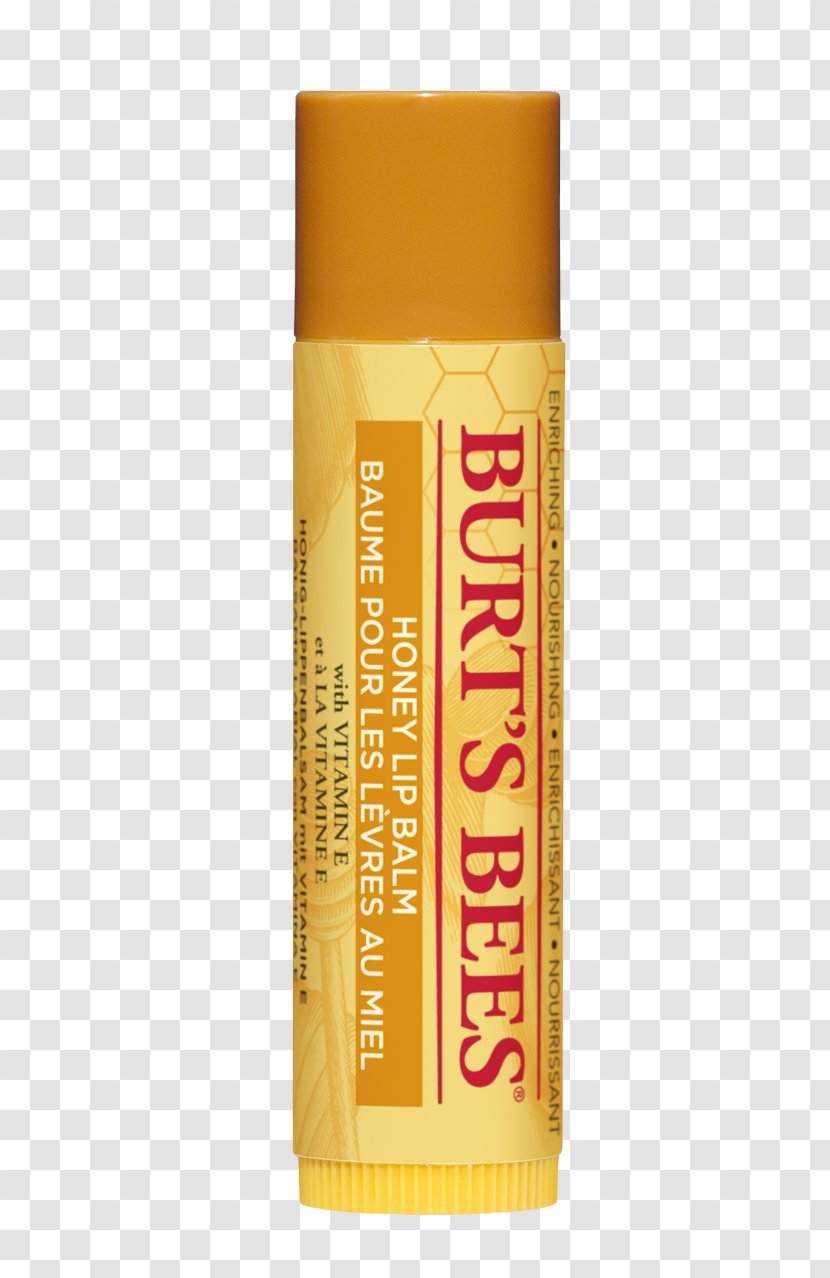 Lip Balm Sunscreen Burt's Bees, Inc. Lotion - Honey Transparent PNG