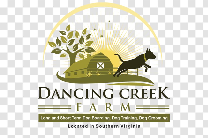 Logo Dancing Creek Farm Family Dog - Mammal - Horse Transparent PNG
