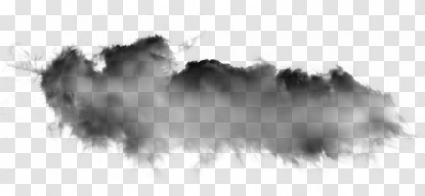 Fog Cloud Drawing - Watercolor - Neblina Transparent PNG