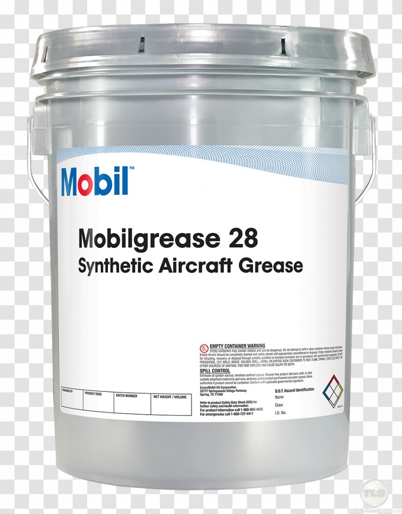 ExxonMobil Lubricant Grease Synthetic Oil - Material - 5 Gallon Bucket With Water Transparent PNG