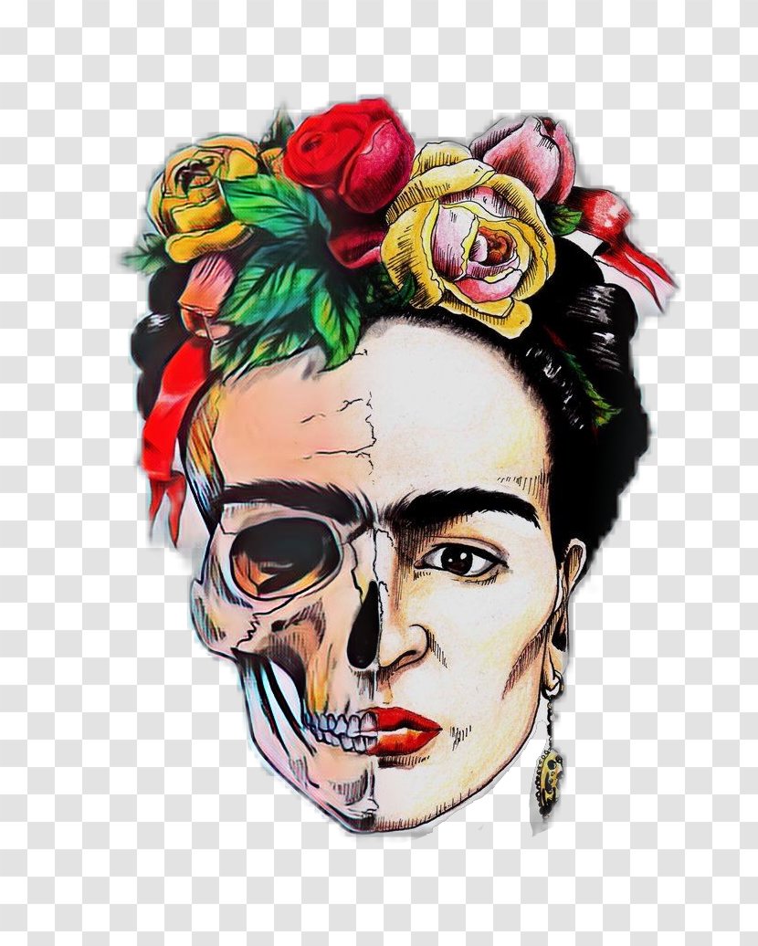 Frida Painting Artist Calavera Transparent PNG