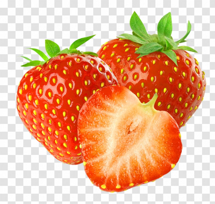 Juice Strawberry Flavor Fruit Food - Berry - Red Fresh Decoration Pattern Transparent PNG